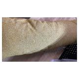 Gold throw pillow Gold throw pillow