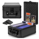 Old Canal Graded Card Storage Box, PSA Slab Case Holder for Graded Cards, Top Loaders Trading Card Storage Hard Case for Sports Card, Top Loaders, One Touch, Game Cards (2 Row) (dented) Old Canal Graded Card Storage Box, PSA Slab Case Holder for Graded Cards, Top Loaders Trading Card Storage Hard Case for Sports Card, Top Loaders, One Touch, Game Cards (2 Row) (dented)