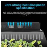 MELONFARM Grow Tent Complete Setup 2x2, 70W Full Spectrum LED Grow Light & 24\'x24\'x48\' Grow Tent Bundle, 4\' Efficient Airflow Ventilation System with Soundproof Duct Connector MELONFARM Grow Tent Complete Setup 2x2, 70W Full Spectrum LED Grow Light & 24\'x24\'x48\' Grow Tent Bundle, 4\' Efficient Airflow Ventilation System with Soundproof Duct Connector