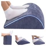 Opuvidity Foot Rest for Under Desk at Work, Ergonomic Under Desk Footrest with Washable Cover for Office, Home & Gaming Leg Elevation Pillow Blue Opuvidity Foot Rest for Under Desk at Work, Ergonomic Under Desk Footrest with Washable Cover for Office, Home & Gaming Leg Elevation Pillow Blue