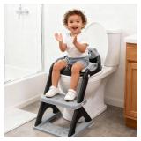 Potty Training Seat ï¼SKYROKU Potty Training Toilet with Step Stool Ladder, for Kids Boys Girls Toddlers - Comfortable Safe Potty Seat with Anti-Slip Pads Ladder (8898 Black) Potty Training Seat ï¼SKYROKU Potty Training Toilet with Step Stool Ladder, for Kids Boys Girls Toddlers - Comfortable Safe Potty Seat with Anti-Slip Pads Ladder (8898 Black)