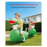 QPAU Kids Dinosaur Hopper - 220lbs Load Capacity, Bouncing Animal Toy, Outside Toys, Dinosaur Gifts for Kids Ages 5+ QPAU Kids Dinosaur Hopper - 220lbs Load Capacity, Bouncing Animal Toy, Outside Toys, Dinosaur Gifts for Kids Ages 5+