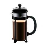 BODUM Chambord French Press Coffee Maker with Borosilicate Glass Carafe 34 Ounce Black BODUM Chambord French Press Coffee Maker with Borosilicate Glass Carafe 34 Ounce Black