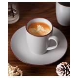 famiware Venus Coffee Mugs for 6, 14 oz Mug Set, Dringking Cup with Handle for Coffee, Tea, Cocoa, Milk, Ligth Gray famiware Venus Coffee Mugs for 6, 14 oz Mug Set, Dringking Cup with Handle for Coffee, Tea, Cocoa, Milk, Ligth Gray