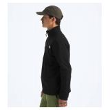 The North Face Men's Textured Cap Rock Quarter Zip Pullover - 1/4 Zip Fleece Jacket with a Classic Fit & Embroidered Logo, TNF Black Heather, Medium The North Face Men's Textured Cap Rock Quarter Zip Pullover - 1/4 Zip Fleece Jacket with a Classic Fit & Embroidered Logo, TNF Black Heather, Medium