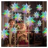 Holographic Snowflake Window Decoration Holographic Snowflake Window Decoration