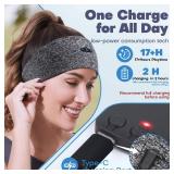 TOPIEI Sleep Headphones Bluetooth Headband for Side Sleeper 2-Pack, 17H Playtime, Wireless Headband Headphones with HD Stereo Speakers for Workout,Running,Yoga, Ideal Gifts for Men, Women, Teens TOPIEI Sleep Headphones Bluetooth Headband for Side Sleeper 2-Pack, 17H Playtime, Wireless Headband Headphones with HD Stereo Speakers for Workout,Running,Yoga, Ideal Gifts for Men, Women, Teens