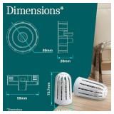 Aennon - Ultrasonic Universal Humidifier Filter Replacements for Home, Cool Mist Demineralisation Cartridges, Ceramic Stone Material, 500 Hours, 3 Pack Aennon - Ultrasonic Universal Humidifier Filter Replacements for Home, Cool Mist Demineralisation Cartridges, Ceramic Stone Material, 500 Hours, 3 Pack