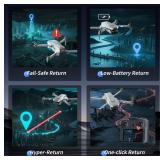 4DRC M7 GPS Drone with 4K Camera for Adults with Brushless Motor and Follow Me Mode,Long Flight Time and Distance,5G FPV Transmission and Auto Return 4DRC M7 GPS Drone with 4K Camera for Adults with Brushless Motor and Follow Me Mode,Long Flight Time and Distance,5G FPV Transmission and Auto Return