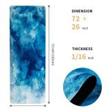 SNAKUGA Travel Yoga Mat, Non Slip Exercise Suede Mat with Carry Bag, All-Purpose Fitness Mat with High Density Anti-Tear Surface for Women, Ideal for Pilates Workout (72'' x 24'' x 1.5mm Thick) SNAKUGA Travel Yoga Mat, Non Slip Exercise Suede Mat with Carry Bag, All-Purpose Fitness Mat with High Density Anti-Tear Surface for Women, Ideal for Pilates Workout (72'' x 24'' x 1.5mm Thick)