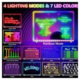 16\' Led Drawing Board for Kids â 4 Modes Led Note Board with Colors 7, Light up Drawing Board for Kids Adults, Acrylic Dry Erase Magic Boards for Writing Glow Art, Christmas Gifts for Grandkids, 16\' Led Drawing Board for Kids â 4 Modes Led Note Board with Colors 7, Light up Drawing Board for Kids Adults, Acrylic Dry Erase Magic Boards for Writing Glow Art, Christmas Gifts for Grandkids,