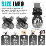 EXPAWLORER Anti Slip Dog Socks to Prevent Licking Paws, Dog Shoes for Hot Pavement, Dog Booties for Small Medium Large Senior Dogs, Traction Control Boots & Paw Protectors for Hardwood Floors EXPAWLORER Anti Slip Dog Socks to Prevent Licking Paws, Dog Shoes for Hot Pavement, Dog Booties for Small Medium Large Senior Dogs, Traction Control Boots & Paw Protectors for Hardwood Floors