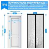 RELIANCER Magnetic Thermal Insulated Door Curtain,Waterproof EVA Door Cover,Fit Doors Size Up to 36\'x80\',Temperature Protection Insulated Doorway Curtain Partition,Patio Self-Closing Doors Net Scree RELIANCER Magnetic Thermal Insulated Door Curtain,Waterproof EVA Door Cover,Fit Doors Size Up to 36\'x80\',Temperature Protection Insulated Doorway Curtain Partition,Patio Self-Closing Doors Net Scree