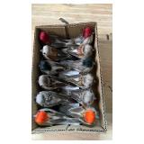 LWINGFLYER 12PCS Artificial Feathered Birds Decor 4inch Fake Bird Realistic Sparrow Covered Feathers Clip on Christmas Ornaments for Xmas Tree Decor Birthday Party Decoration Wreath Crafts LWINGFLYER 12PCS Artificial Feathered Birds Decor 4inch Fake Bird Realistic Sparrow Covered Feathers Clip on Christmas Ornaments for Xmas Tree Decor Birthday Party Decoration Wreath Crafts