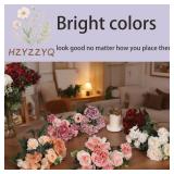 HZYZZYQ 2 Pack Artificial Peony Flowers, Silk Peonies Flowers Fake Peonies Artificial Flowers Peonies Hydrangea Bouquet for Centerpiece Table Wedding Party Home Decor (2, Pink + White) HZYZZYQ 2 Pack Artificial Peony Flowers, Silk Peonies Flowers Fake Peonies Artificial Flowers Peonies Hydrangea Bouquet for Centerpiece Table Wedding Party Home Decor (2, Pink + White)