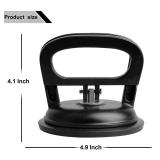 FCHO Glass Suction Cup Heavy Duty Aluminum Vacuum Plate Puller Handle Holder Hooks Duty Galss Lifting/Tile Suction Cup Lifter/Moving Glass/Pad for Lifting (Black, 2Pack) FCHO Glass Suction Cup Heavy Duty Aluminum Vacuum Plate Puller Handle Holder Hooks Duty Galss Lifting/Tile Suction Cup Lifter/Moving Glass/Pad for Lifting (Black, 2Pack)