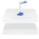 Pack and Play Mattress Pad Sheets Cover Waterproof, Soft Quilted Fit Graco Pamo Babe Pack and Play Mattress Protector 27\' X 39\', Baby Portable Mini Cribs and Foldable Mattresses Pad Pack and Play Mattress Pad Sheets Cover Waterproof, Soft Quilted Fit Graco Pamo Babe Pack and Play Mattress Protector 27\' X 39\', Baby Portable Mini Cribs and Foldable Mattresses Pad