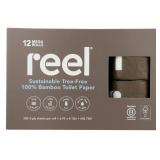 Reel Paper KHLV02305314 Bamboo Toilet Paper - Pack of 12 Reel Paper KHLV02305314 Bamboo Toilet Paper - Pack of 12
