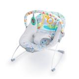 Bright Starts Vibrating Bouncer with Toy Bar - Safari Fun Bright Starts Vibrating Bouncer with Toy Bar - Safari Fun