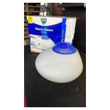 Vicks Warm Steam Vaporizer 1.5 Gallon with VapoPad Vicks Warm Steam Vaporizer 1.5 Gallon with VapoPad