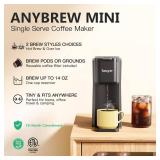 Tastyle Mini Hot and Iced Coffee Maker Single Serve, for K Cup and Ground, 6 to 14 Oz Brew Sizes, with Recipe Book, for Home, Travel, RV, Office and Dorm, Classic Black (2.0 Version) Tastyle Mini Hot and Iced Coffee Maker Single Serve, for K Cup and Ground, 6 to 14 Oz Brew Sizes, with Recipe Book, for Home, Travel, RV, Office and Dorm, Classic Black (2.0 Version)