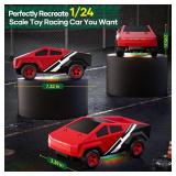 HOMETALL Remote Control Car RC Trucks - 2WD RC Truck Toy RC Cars for All Terrain, 1/24 Scale Pick-up Hobby Monster Truck Toys 2.4GHz Off-Road Vehicles Kids Gifts for Boys/Girls Age 3+, Red HOMETALL Remote Control Car RC Trucks - 2WD RC Truck Toy RC Cars for All Terrain, 1/24 Scale Pick-up Hobby Monster Truck Toys 2.4GHz Off-Road Vehicles Kids Gifts for Boys/Girls Age 3+, Red