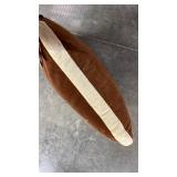 Magaschoni Home Cotton Velvet Pillow - Mocha/Wheat 20x20 Magaschoni Home Cotton Velvet Pillow - Mocha/Wheat 20x20