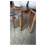Decorative Pet Gate with Metal Bars Decorative Pet Gate with Metal Bars