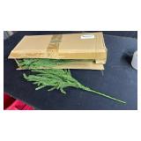 HyeFlora 15 PCS Norfolk Pine Stems with Red Berries Branches,19 Inch Christmas Real Touch Artificial DIY Pine Needles,Faux Cedar Pines Greenery Branches Picks for Vase for Wreaths Garlands Home Déc HyeFlora 15 PCS Norfolk Pine Stems with Red Berries Branches,19 Inch Christmas Real Touch Artificial DIY Pine Needles,Faux Cedar Pines Greenery Branches Picks for Vase for Wreaths Garlands Home Déc