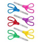Mr. Pen Kids Scissors - 6 Pack, 5 Inch, Colored Toddler Safety Scissors for Kids Mr. Pen Kids Scissors - 6 Pack, 5 Inch, Colored Toddler Safety Scissors for Kids