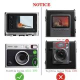 HUIPUXIANG Lens Cap + Screen Protector for Fujifilm Instax Mini EVO Instant Camera(for Accessories),LCD + Lens PET Flim+Aluminum Mini Fuji Evo Lens Cover with Flocking Internal HUIPUXIANG Lens Cap + Screen Protector for Fujifilm Instax Mini EVO Instant Camera(for Accessories),LCD + Lens PET Flim+Aluminum Mini Fuji Evo Lens Cover with Flocking Internal