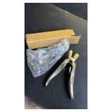 FIRE HIVE Metal Nutcracker, 304 Stainless Steel Chestnut Cutting Tool, Multi functional Dried Fruit Bottle Opener Suitable for Kitchen FIRE HIVE Metal Nutcracker, 304 Stainless Steel Chestnut Cutting Tool, Multi functional Dried Fruit Bottle Opener Suitable for Kitchen