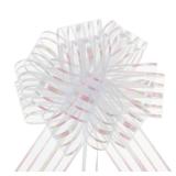 MECCANIXITY 5pcs 6 Inch Organza Large Pull Bow Metallic Gift Wrapping Bows Ribbon Chiffon Yarn White for Wedding Baskets Presents Christmas Valentine's Day MECCANIXITY 5pcs 6 Inch Organza Large Pull Bow Metallic Gift Wrapping Bows Ribbon Chiffon Yarn White for Wedding Baskets Presents Christmas Valentine's Day