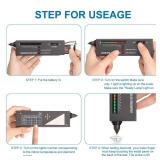 Diamond Tester, Professional Jewelers' Gemstone Detector, High Accuracy Diamond Checker Pen Professional for Jewelers, Gem Tester (Jewelry-Only Detection) Diamond Tester, Professional Jewelers' Gemstone Detector, High Accuracy Diamond Checker Pen Professional for Jewelers, Gem Tester (Jewelry-Only Detection)