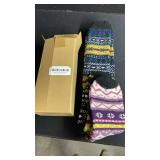 Eyean Women's Knee High Wool Socks Winter Thick Thermal Soft Comfy Over Knee Long High Socks 2 Pairs (Retro B) Eyean Women's Knee High Wool Socks Winter Thick Thermal Soft Comfy Over Knee Long High Socks 2 Pairs (Retro B)