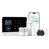 LWOHSI Home Security Alarm System,Wireless 4G/WiFi Home Security Systems with Door/Window Sensor,Tuya APP Alerts,24/7 Professional Monitoring,Work with Alexa and Google,DIY Customized Installation LWOHSI Home Security Alarm System,Wireless 4G/WiFi Home Security Systems with Door/Window Sensor,Tuya APP Alerts,24/7 Professional Monitoring,Work with Alexa and Google,DIY Customized Installation