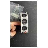 Spanish 'Alto En Sodio' Warning Label Roll Spanish 'Alto En Sodio' Warning Label Roll