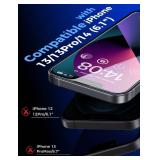 MAGIC JOHN 2 Pack for iPhone 13/14& iPhone 13 Pro 6.1 inch Tempered Glass Screen Protector, Auto Dust-Elimination, Bubble Free, HD Clear, Easy Installation MAGIC JOHN 2 Pack for iPhone 13/14& iPhone 13 Pro 6.1 inch Tempered Glass Screen Protector, Auto Dust-Elimination, Bubble Free, HD Clear, Easy Installation