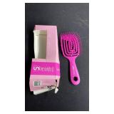 FHI Heat UNbrush Flex Detangling Brush Pain-Free Brushing on All Wet or Dry Hair Types Pink 8 FHI Heat UNbrush Flex Detangling Brush Pain-Free Brushing on All Wet or Dry Hair Types Pink 8