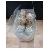 Liliful 24 Pcs 3.15 Large Christmas Ball Ornaments Glitter Christmas Decorations Tree Balls Hanging Ornaments for Xmas Wedding Home Tabletop Party Holiday Decor (Champagne Gold) Liliful 24 Pcs 3.15 Large Christmas Ball Ornaments Glitter Christmas Decorations Tree Balls Hanging Ornaments for Xmas Wedding Home Tabletop Party Holiday Decor (Champagne Gold)