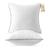 JOLLYVOGUE Euro Size Pillows Set of 2, 26'' x 26'' Cooling Bed Throw Pillows with Super Soft Down Alternative Fill, Luxury Fluffy Hotel Quality for Bed, Couch, and Sofa JOLLYVOGUE Euro Size Pillows Set of 2, 26'' x 26'' Cooling Bed Throw Pillows with Super Soft Down Alternative Fill, Luxury Fluffy Hotel Quality for Bed, Couch, and Sofa
