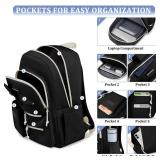 School Bookbag Laptop Backpack for Girls: 15.6 Inch Cute Student Backpacks for Elementary Middle High School Casual Anti theft Travel Back Pack Aesthetic College Schoolbag For Teens Boys Women School Bookbag Laptop Backpack for Girls: 15.6 Inch Cute Student Backpacks for Elementary Middle High School Casual Anti theft Travel Back Pack Aesthetic College Schoolbag For Teens Boys Women