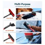 TrySpace All-Around High-Efficiency Cleaning 39 inch Extendable Snow Brush and Ice Scraper with Squeegee, Ice Scrapers for Car Windshield, Truck, SUV Snow Removal Tool, Winter Car Accessories TrySpace All-Around High-Efficiency Cleaning 39 inch Extendable Snow Brush and Ice Scraper with Squeegee, Ice Scrapers for Car Windshield, Truck, SUV Snow Removal Tool, Winter Car Accessories