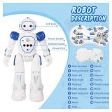 LENGTOUQ Robots Toy for Kids with Wireless Remote Control and Gesture Sensing, Programmable Walking Singing and Dancing Robots, Valentines Day Gift Birthday Gifts for Kids Aged 3 4 5 6 7 8 9 Year Old LENGTOUQ Robots Toy for Kids with Wireless Remote Control and Gesture Sensing, Programmable Walking Singing and Dancing Robots, Valentines Day Gift Birthday Gifts for Kids Aged 3 4 5 6 7 8 9 Year Old