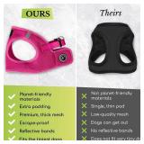 EcoBark Step in Dog Harness - Eco-Friendly Teacup Dog Harnesses for XXS, XS, and Small Dogs - Reflective and Adjustable Mini Body Halter Vest -Tiny Soft Mesh Toy Breed Harness (Yellow, XXXS) EcoBark Step in Dog Harness - Eco-Friendly Teacup Dog Harnesses for XXS, XS, and Small Dogs - Reflective and Adjustable Mini Body Halter Vest -Tiny Soft Mesh Toy Breed Harness (Yellow, XXXS)