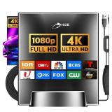 2025 TV Antenna for Smart TV Indoor for Local Channelss - Amplified Indoor HDTV Antenna, Long Range, Supports 4K, 1080p, VHF/UHF - Easy Setup, 10FT Cable, Watch Local Channels for Free 2025 TV Antenna for Smart TV Indoor for Local Channelss - Amplified Indoor HDTV Antenna, Long Range, Supports 4K, 1080p, VHF/UHF - Easy Setup, 10FT Cable, Watch Local Channels for Free