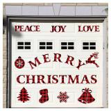Ferraycle Merry Christmas Magnetic Garage Door Decorations Xmas Garage Door Magnets Decor Car Stickers Refrigerator Decals Ferraycle Merry Christmas Magnetic Garage Door Decorations Xmas Garage Door Magnets Decor Car Stickers Refrigerator Decals