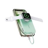 VEGER Portable Charger with Built in Cable(Removable), 10000mAh Mini Power Bank Battery Pack, PD 20W Fast Charger Travel Accessory Compatible with iPhone 15/14/13 Pro Max, Sumsang, Apple Watch-Green VEGER Portable Charger with Built in Cable(Removable), 10000mAh Mini Power Bank Battery Pack, PD 20W Fast Charger Travel Accessory Compatible with iPhone 15/14/13 Pro Max, Sumsang, Apple Watch-Green