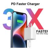 iPhone 17 Charger Fast Charging 20W USB C Charger Block & 10FT Fast Charging Cable Compatible with iPhone 17/17 Air/17 Pro/17 Pro Max/16/15 Series/iPad Pro and More iPhone 17 Charger Fast Charging 20W USB C Charger Block & 10FT Fast Charging Cable Compatible with iPhone 17/17 Air/17 Pro/17 Pro Max/16/15 Series/iPad Pro and More