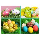 Wooden Fake Eggs-6Piece by Green FABWOOD Wooden Fake Eggs-6Piece by Green FABWOOD